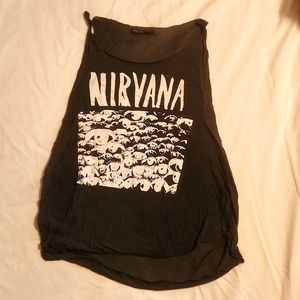 Very distressed Nirvana Tank